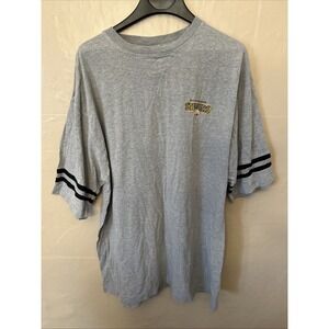 The Edge Vintage XL Gray Cotton Long Pittsburgh Steelers T Shirt